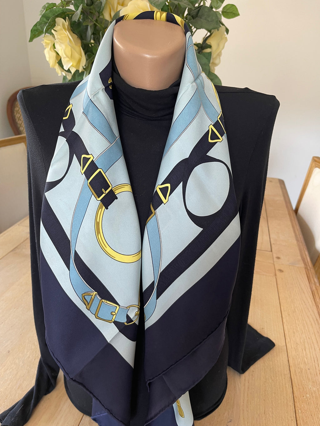 Hermes Epren D'or carré schal scarf seide soie silk