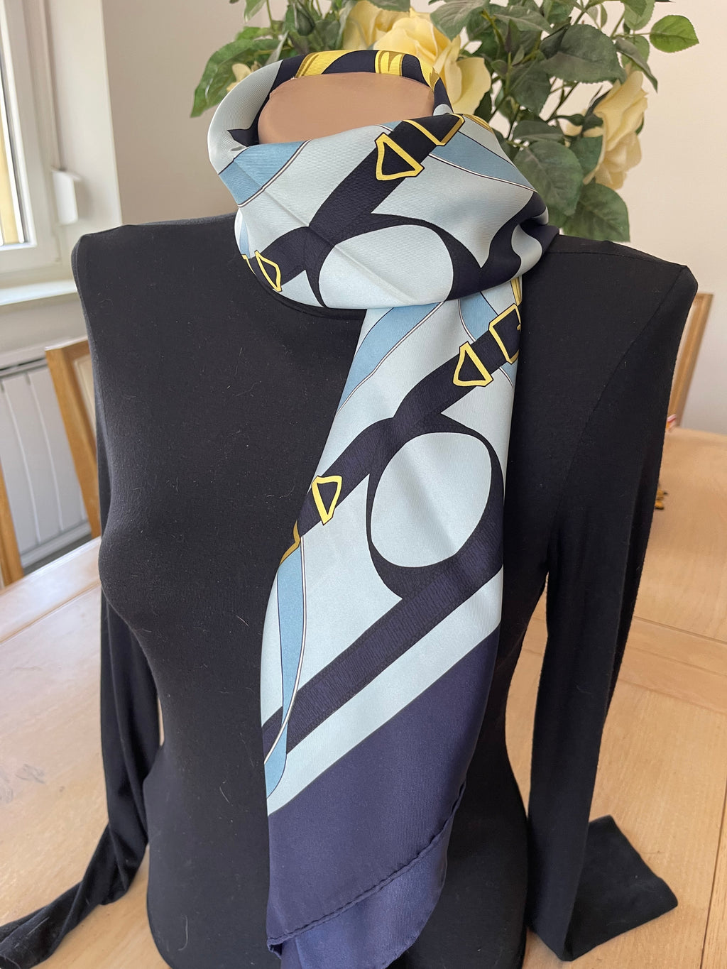 Hermes Epren D'or carré schal scarf seide soie silk