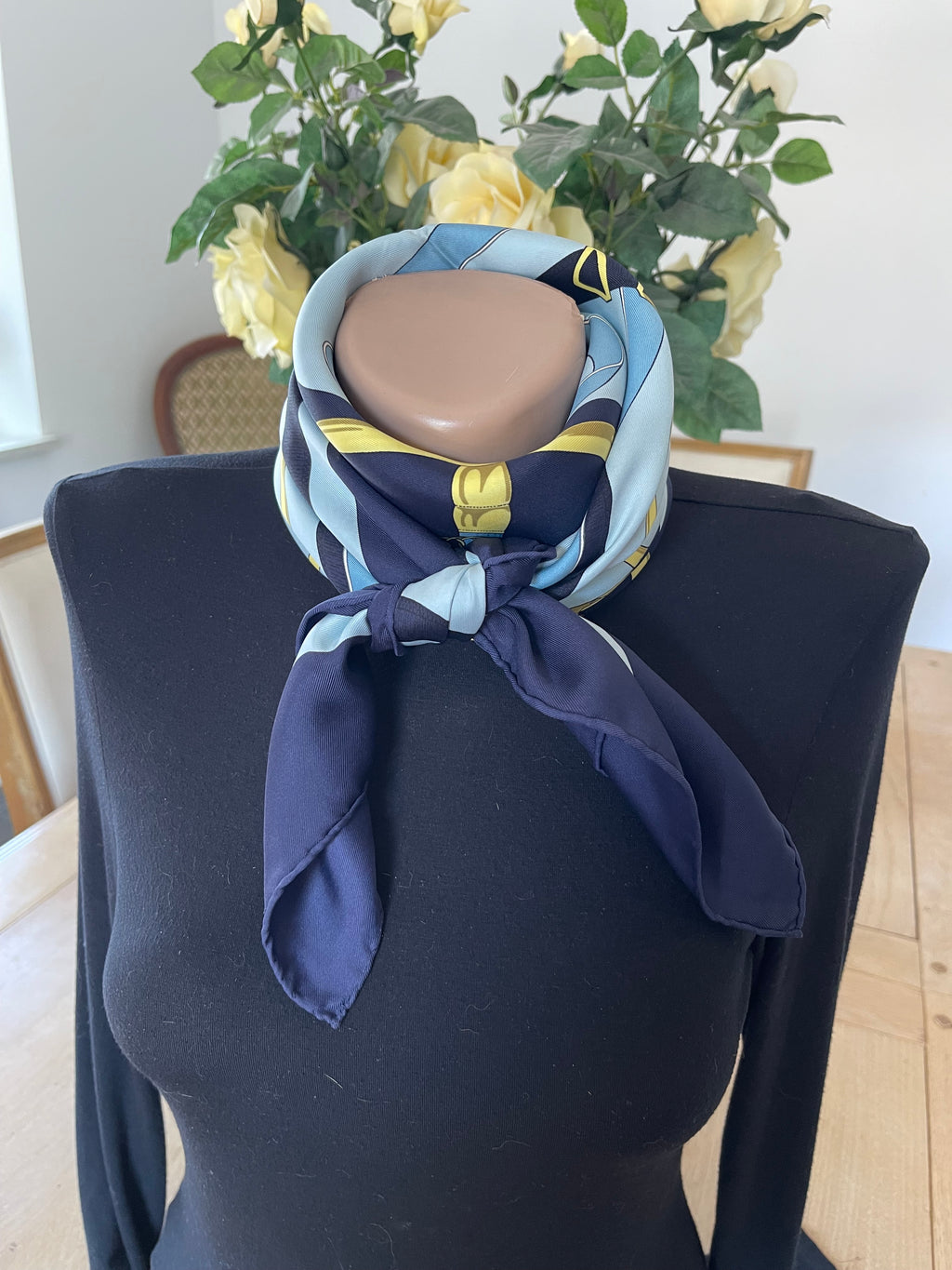 Hermes Epren D'or carré schal scarf seide soie silk