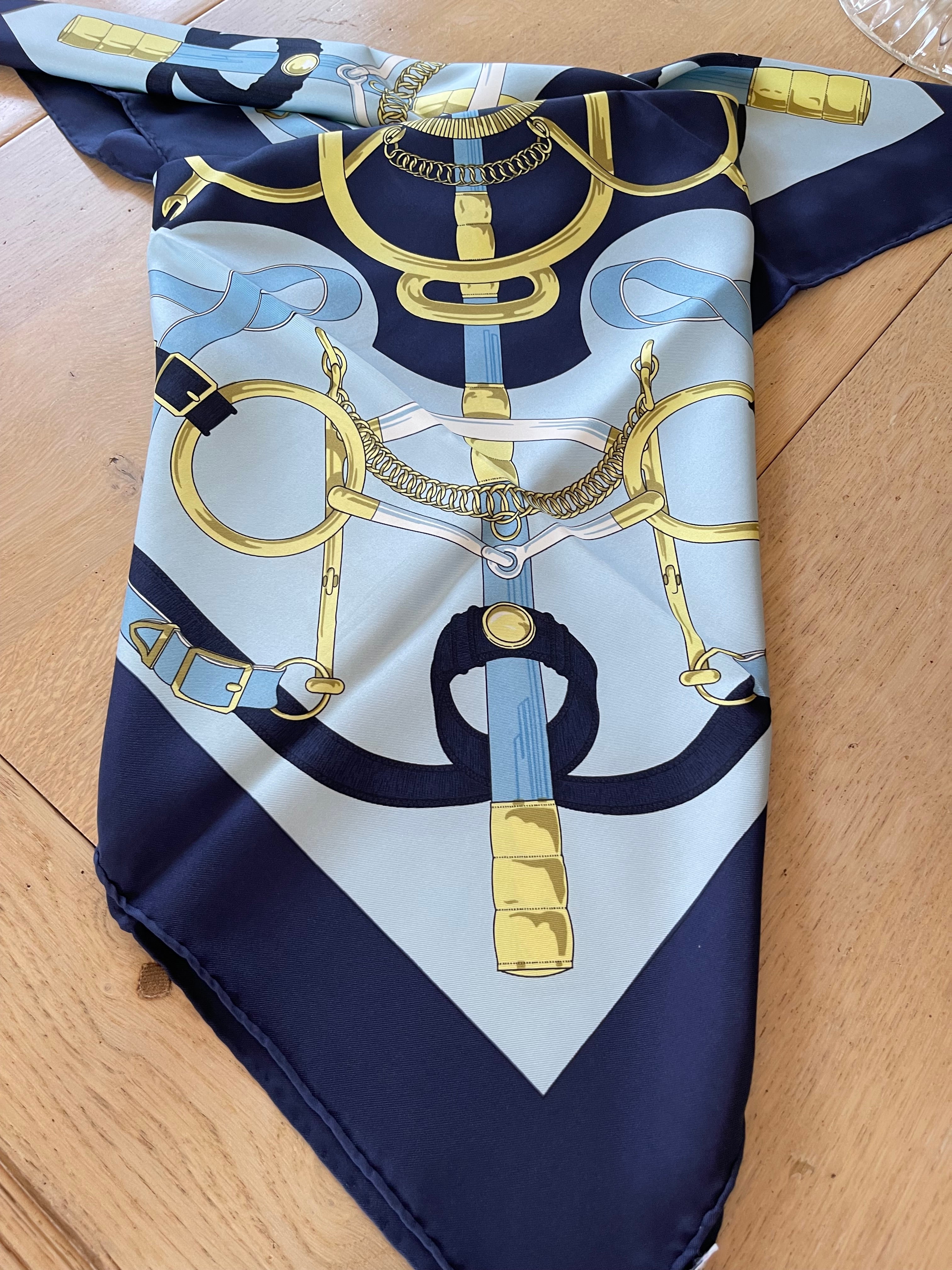 Hermes Epren D'or carré schal scarf seide soie silk