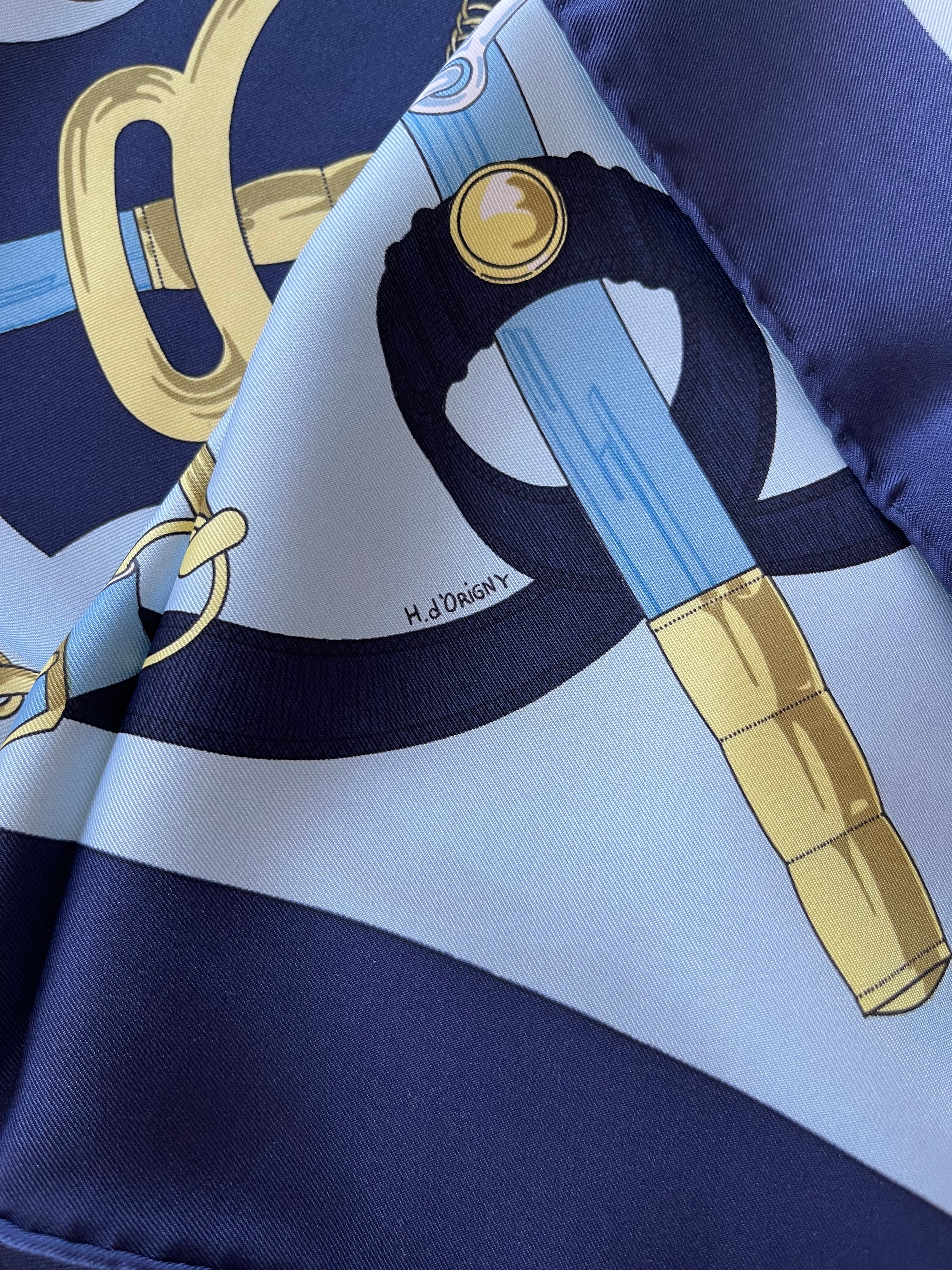 Hermes Epren D'or carré schal scarf seide soie silk